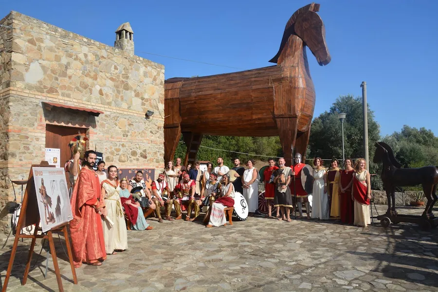 cavallo di Troia dell'Iliade e dell'Odissea