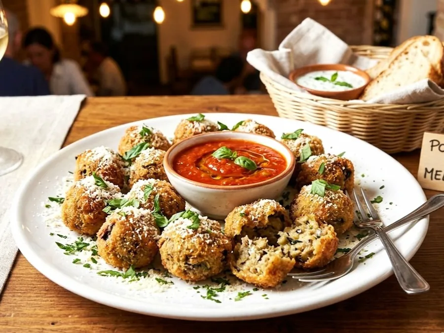 Polpette di melanzane, ricette di antipasti calabresi